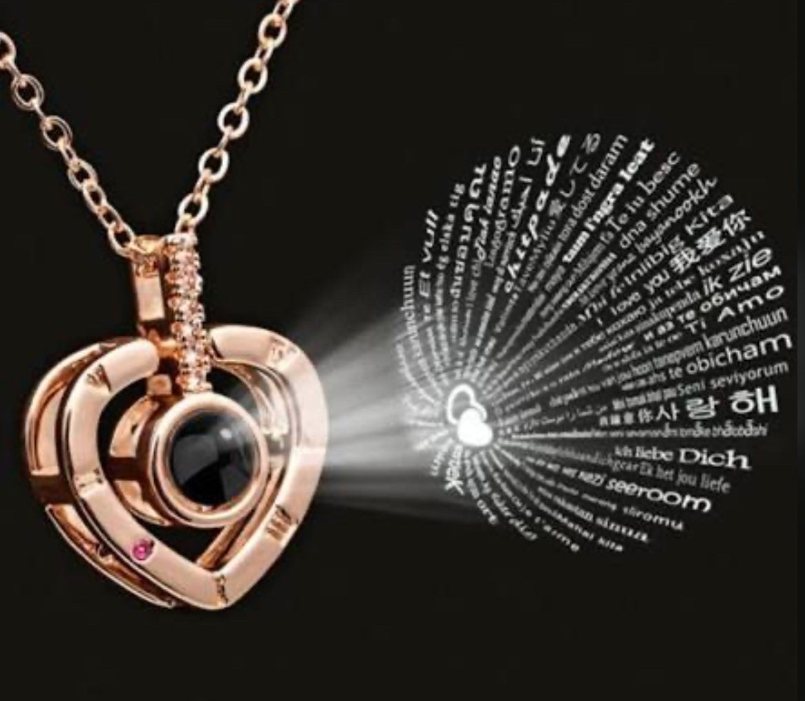 I Love You Heart Necklace