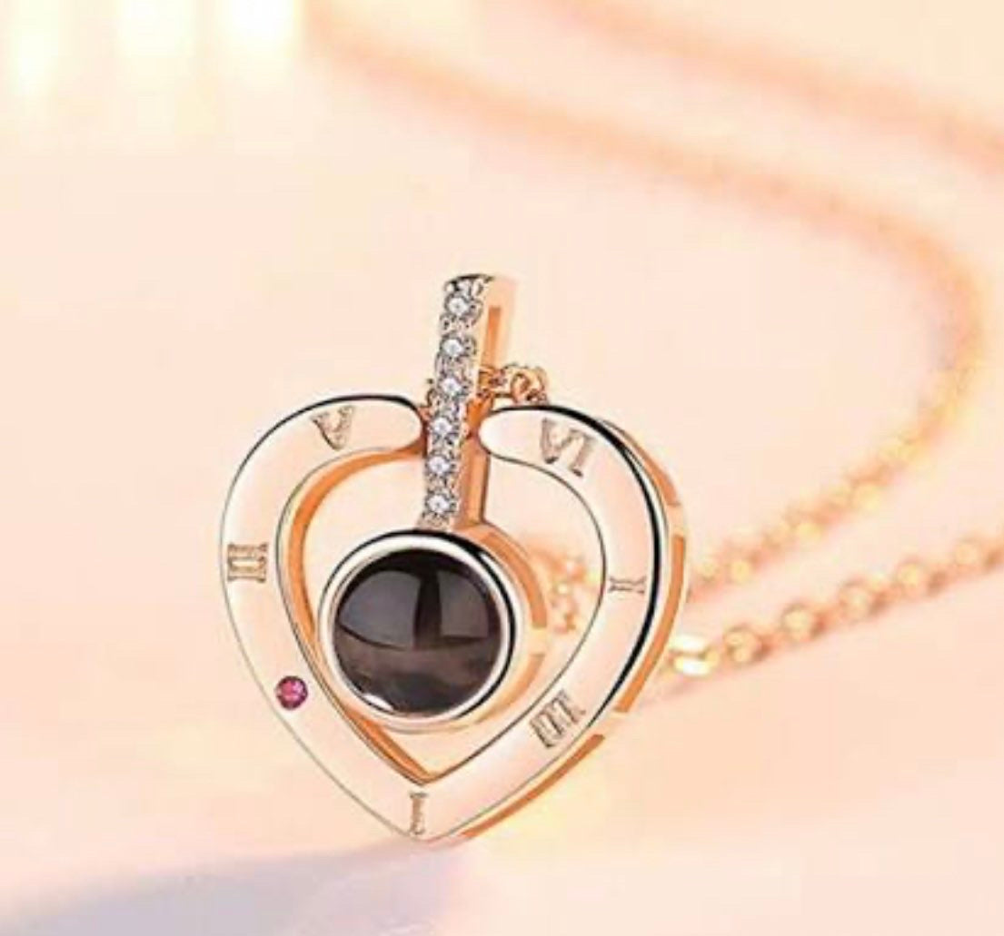 I Love You Heart Necklace